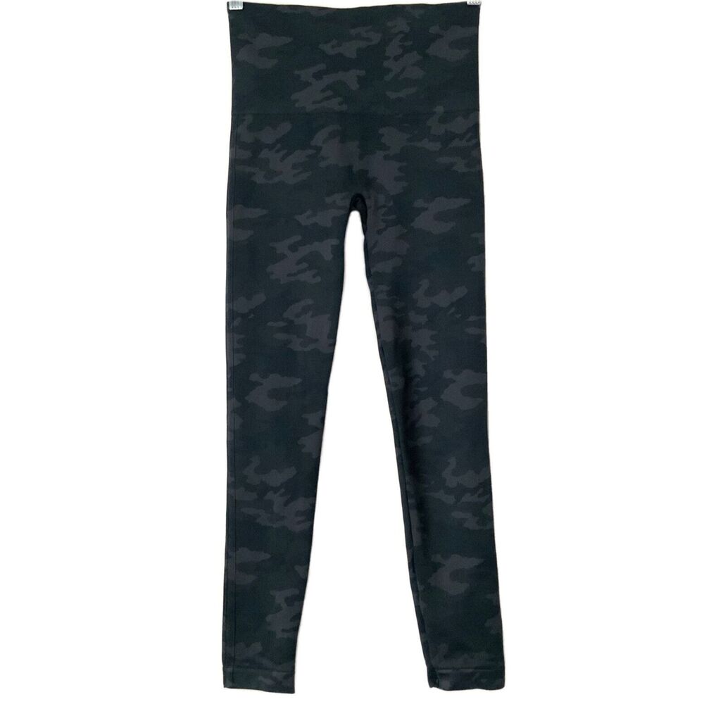 Spanx Look at Me Now Leggings Camouflage Pull-on  M - Picture 3 of 8